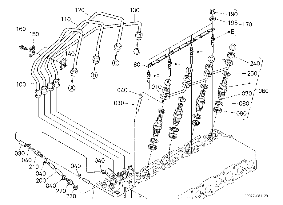 Nozzle Holder And Glow Plug