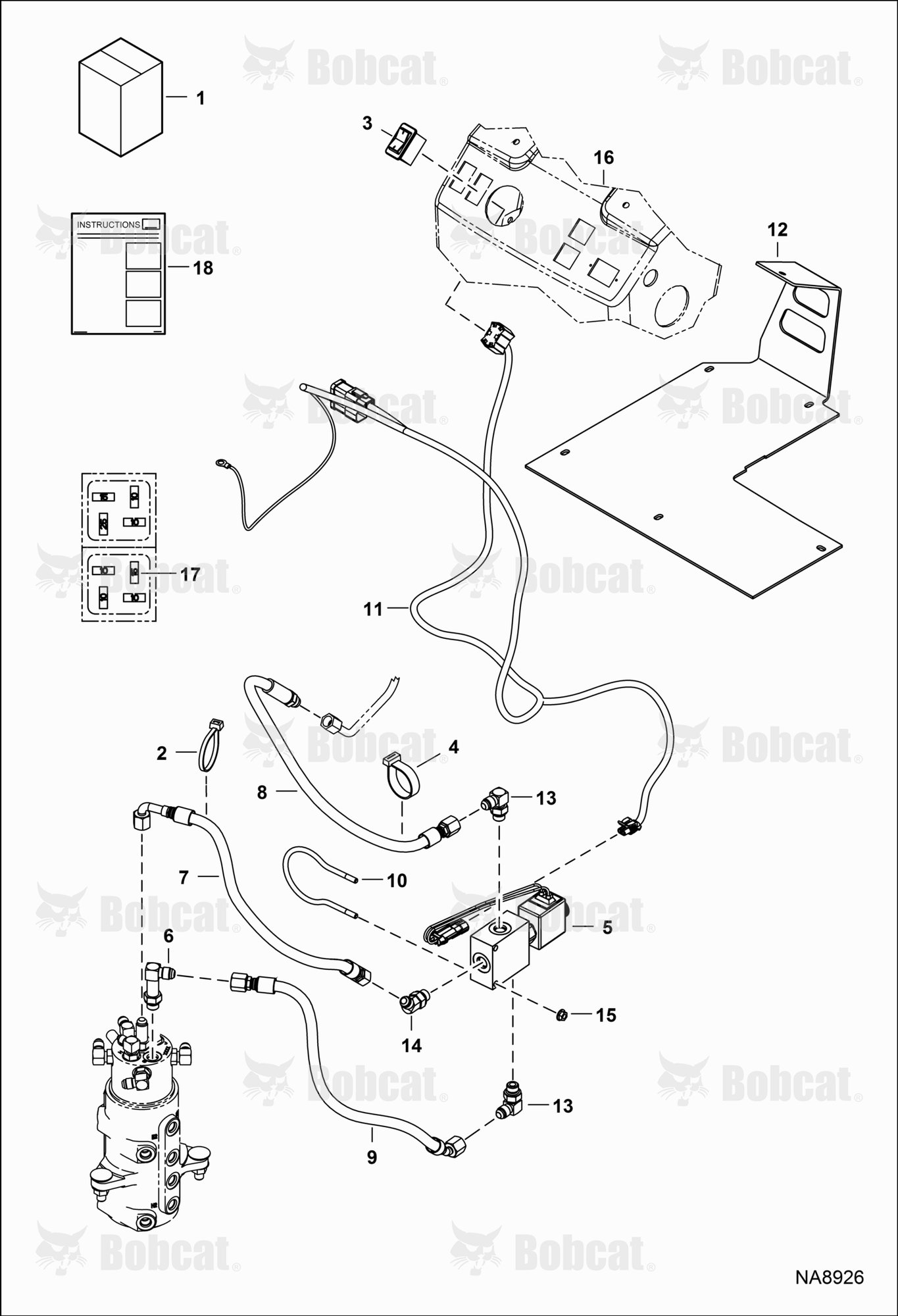 Electric Track Expand Valve Kit