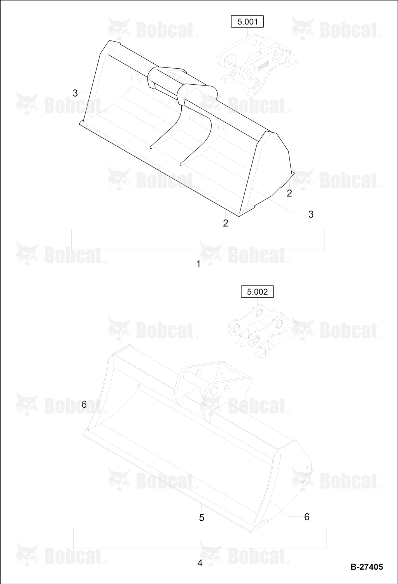Ditch Cleaning Bucket