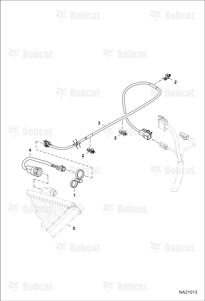 Engine Electrical Circuitry (HVAC Harness)
