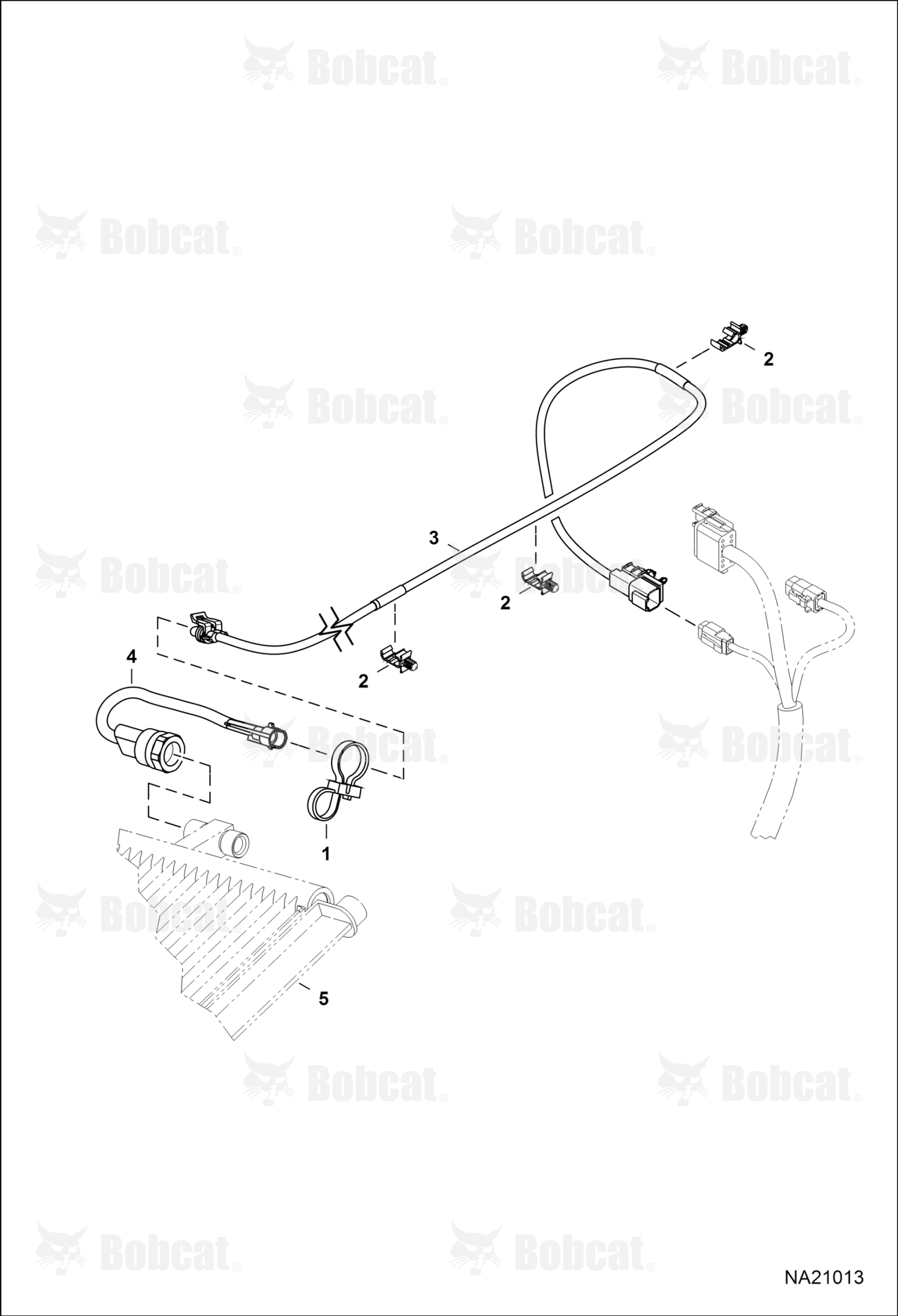 Engine Electrical Circuitry (HVAC Harness)