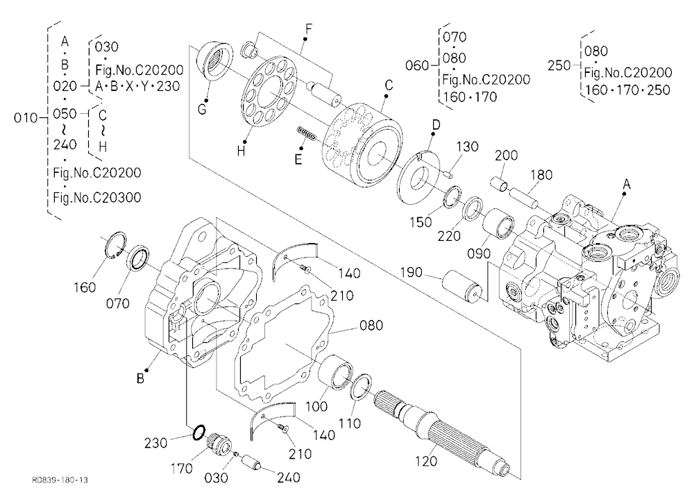 Piston Pump 1 [Component Parts]