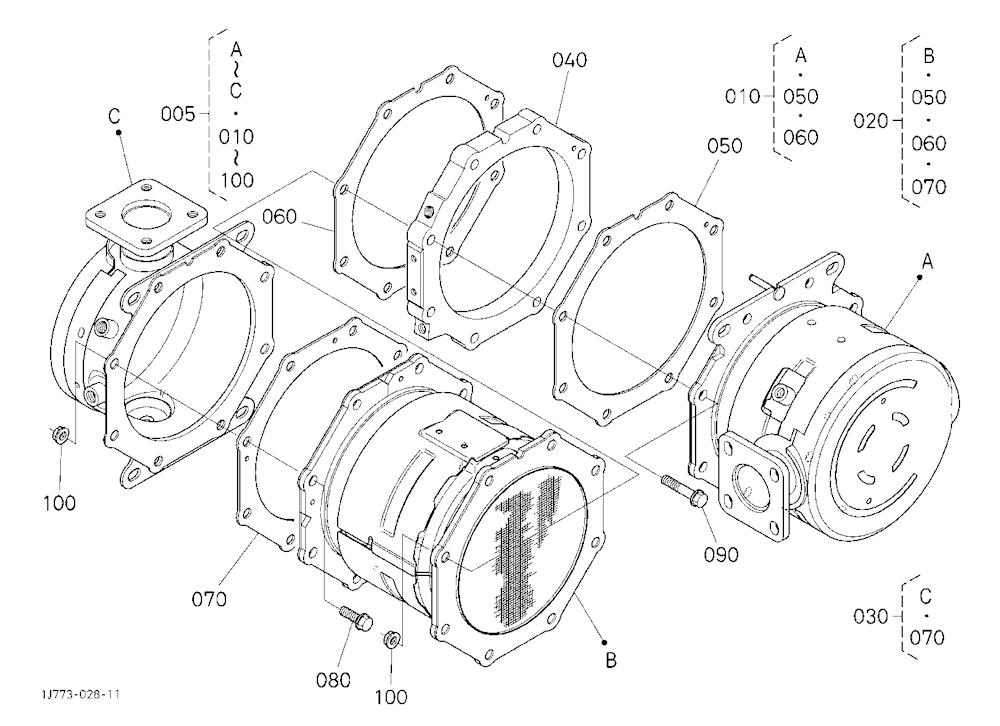 Diesel Particulate Filter Muffler