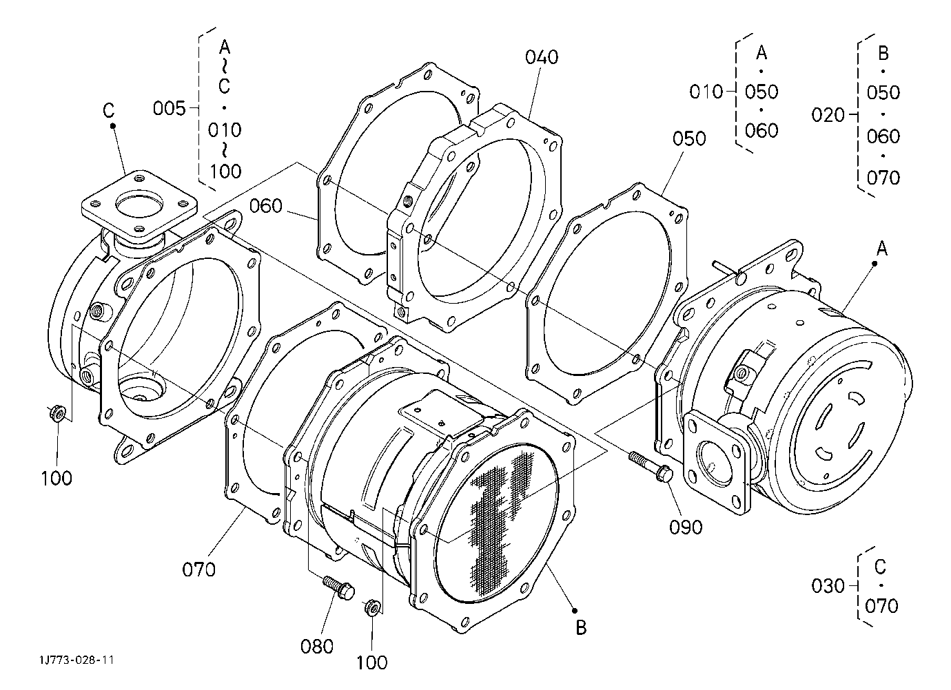 Diesel Particulate Filter Muffler