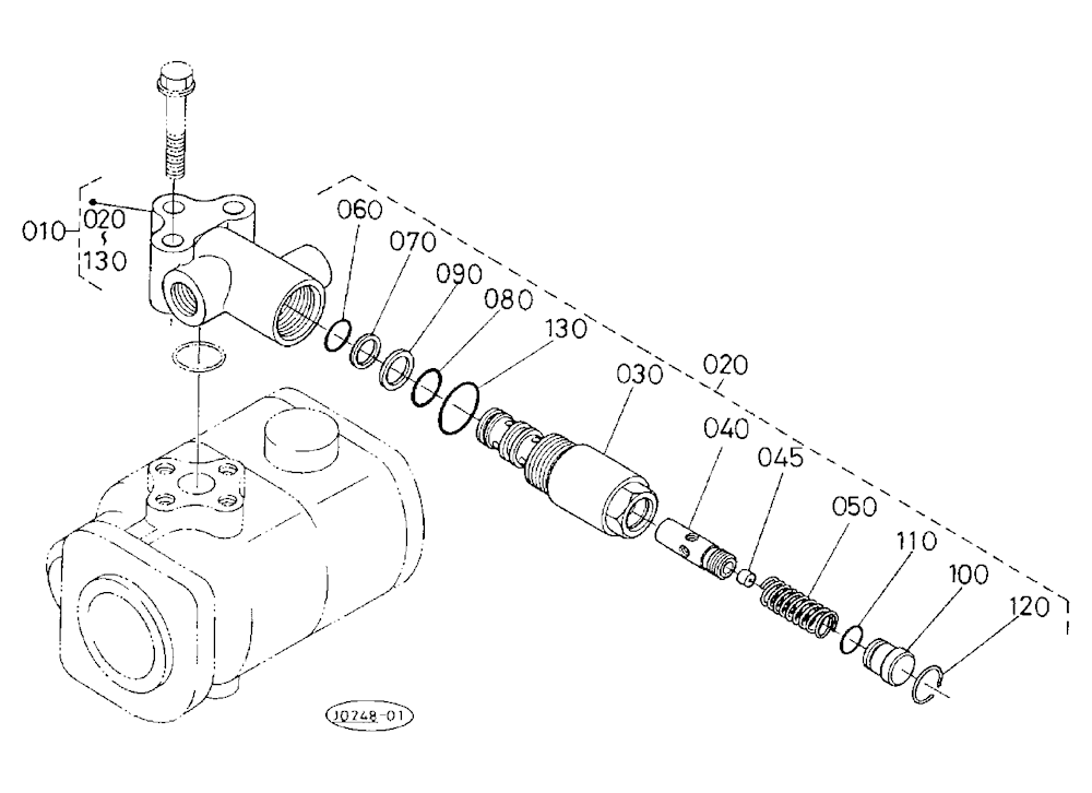 Priority Valve [With Wet Clutch] [Component Parts]