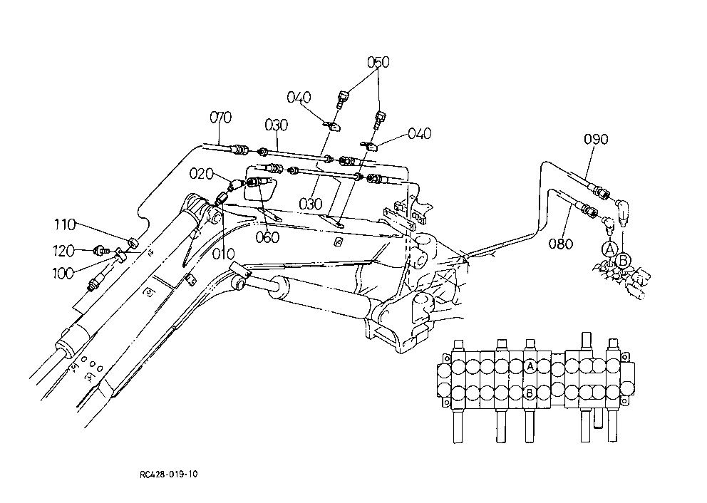 Oil Piping (Arm 2)