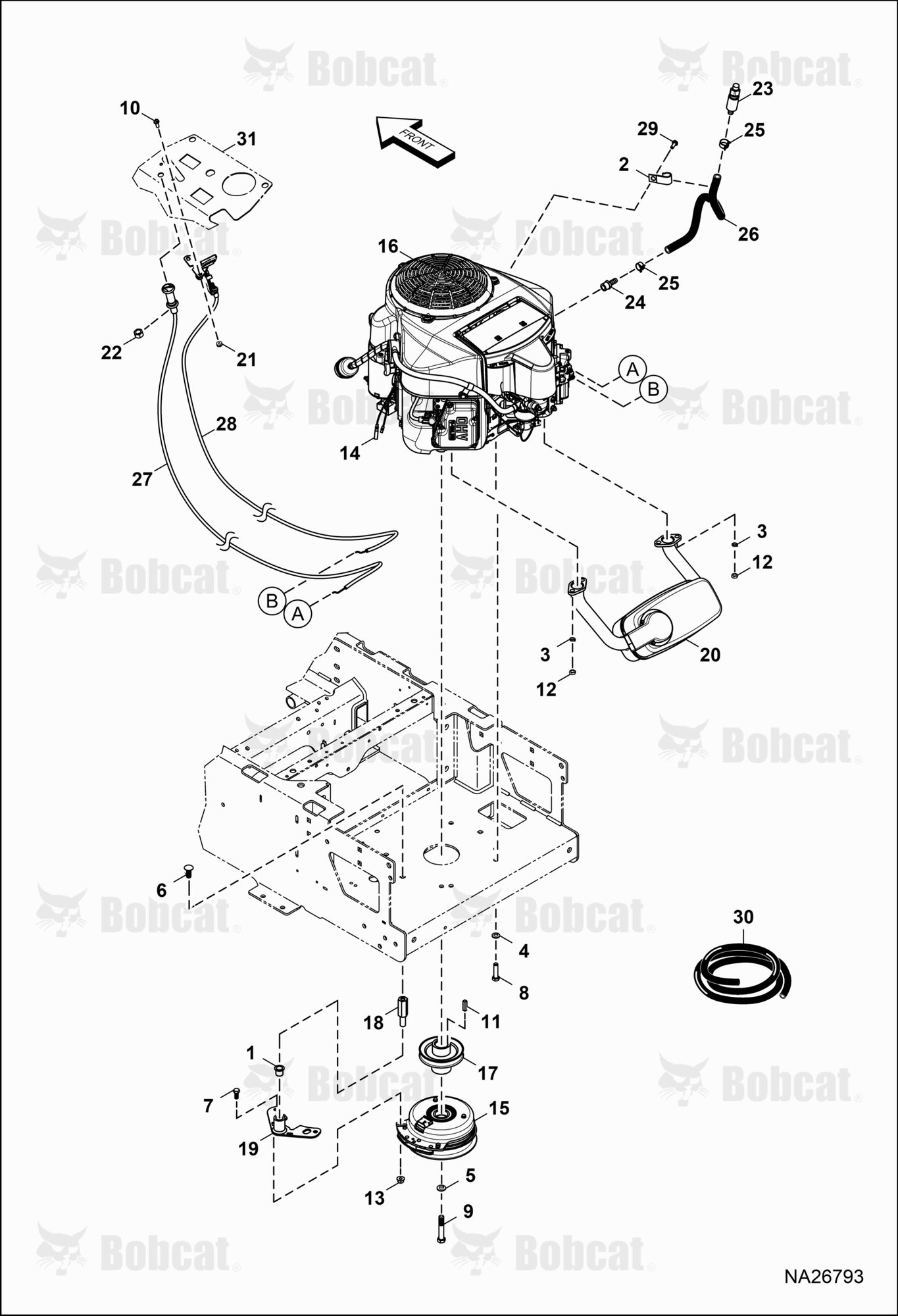 Engine & Muffler (NA)