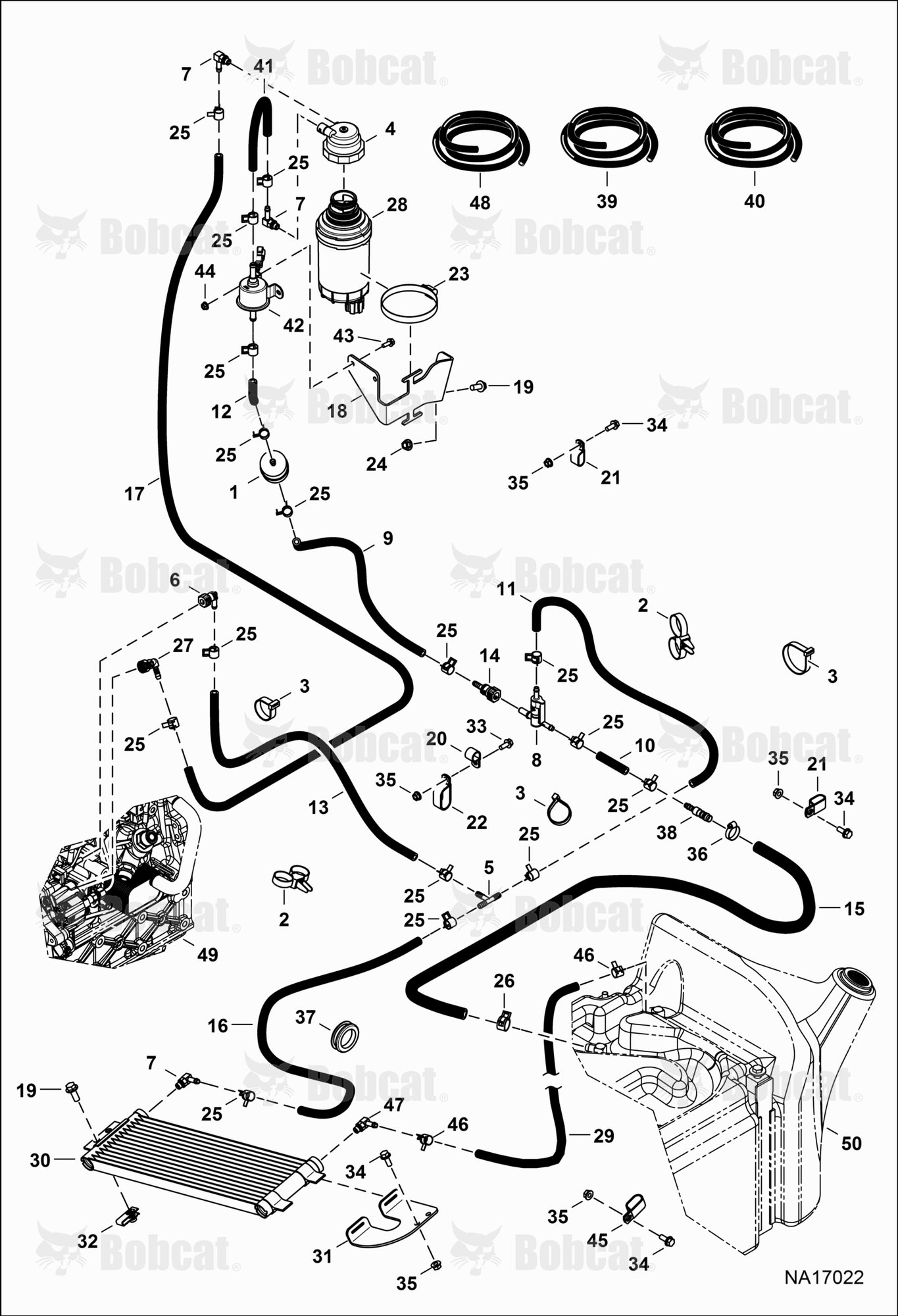 Engine & Attaching Parts (Fuel System)  B3ZS17056 & Above, B3ZT17063 & Above