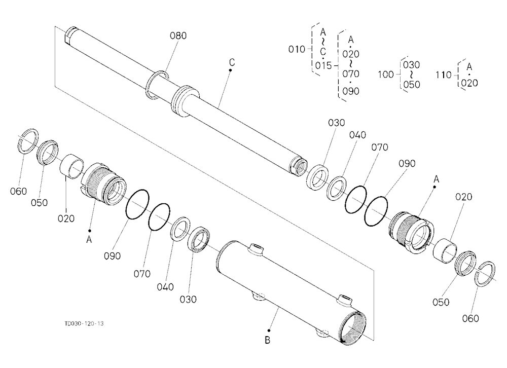 Steering Cylinder [Component Parts] [New]