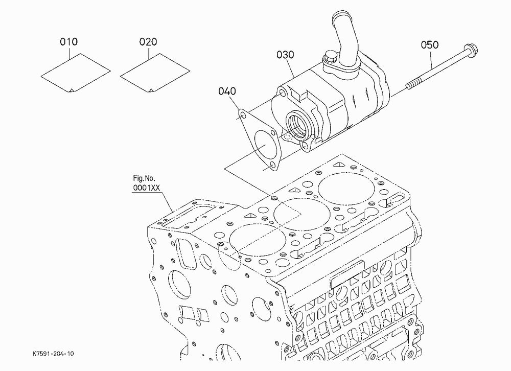 DOUBLE HYD. PUMP KIT(PUMP) (W/G No.V5271) [OPTION]