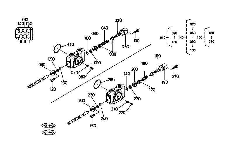 Control Valve (1) Spool Section