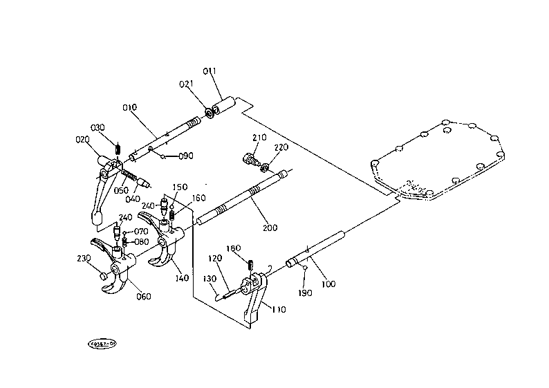 Main Gear Shift Fork