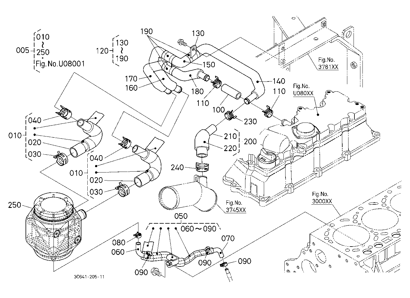 Insulation Kit 2 (Oil Separator) [Ca] [Option]