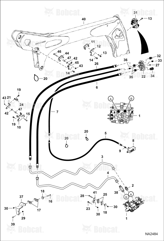Auxiliary Hydraulics  ACS711001 - ACS711987, ACSL11001 - ACSL11593