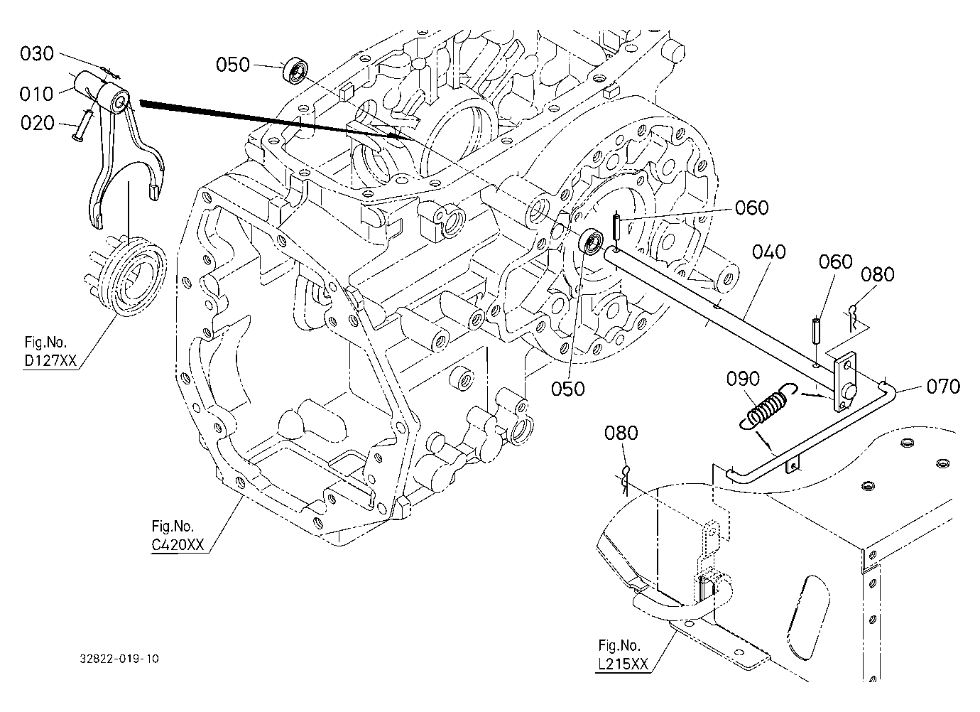 Differential Lock Shift Fork