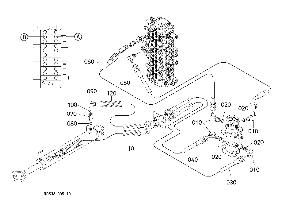 Oil Piping (Angle Blade)