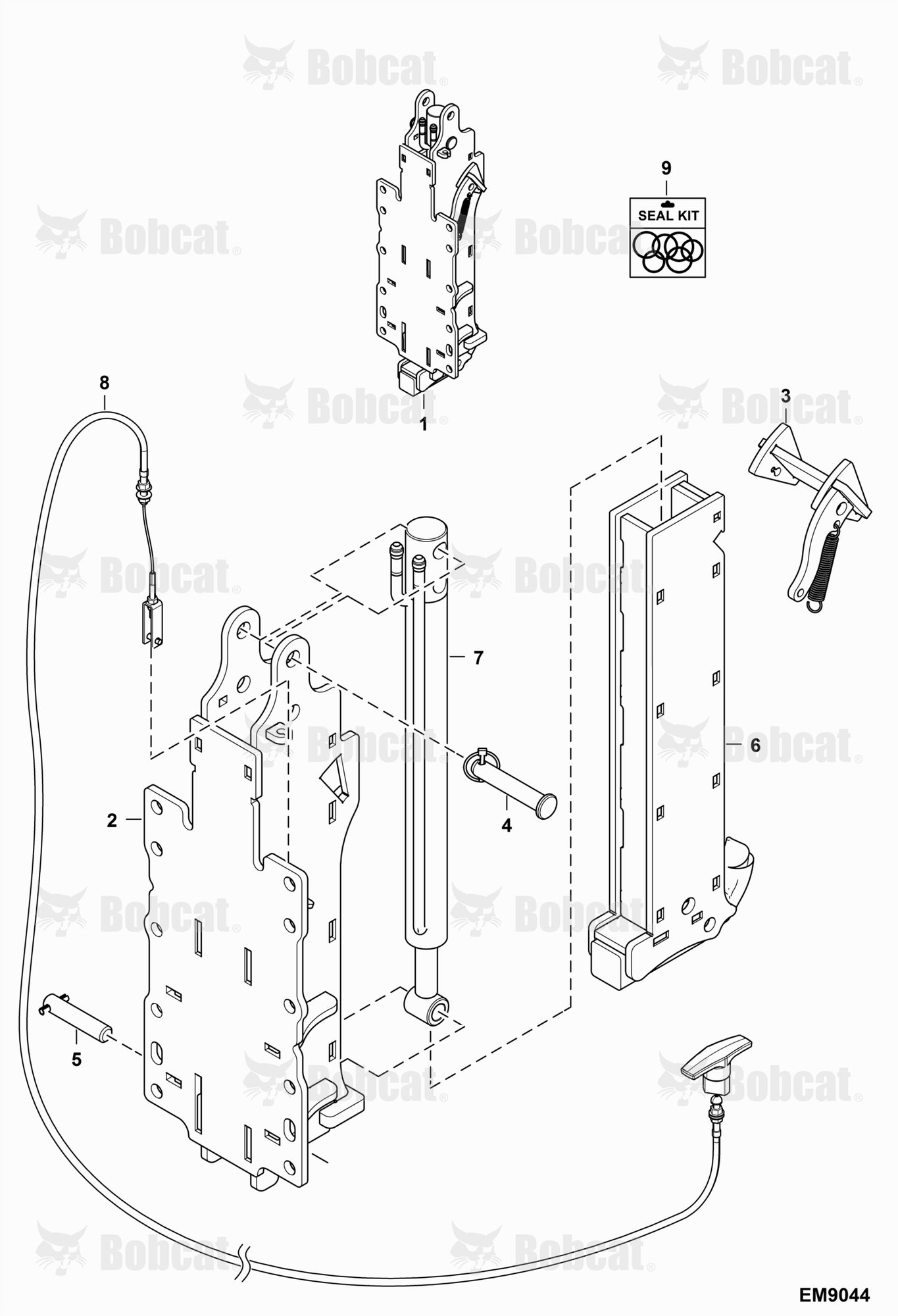 Rear Hydraulics (Hook Assembly)