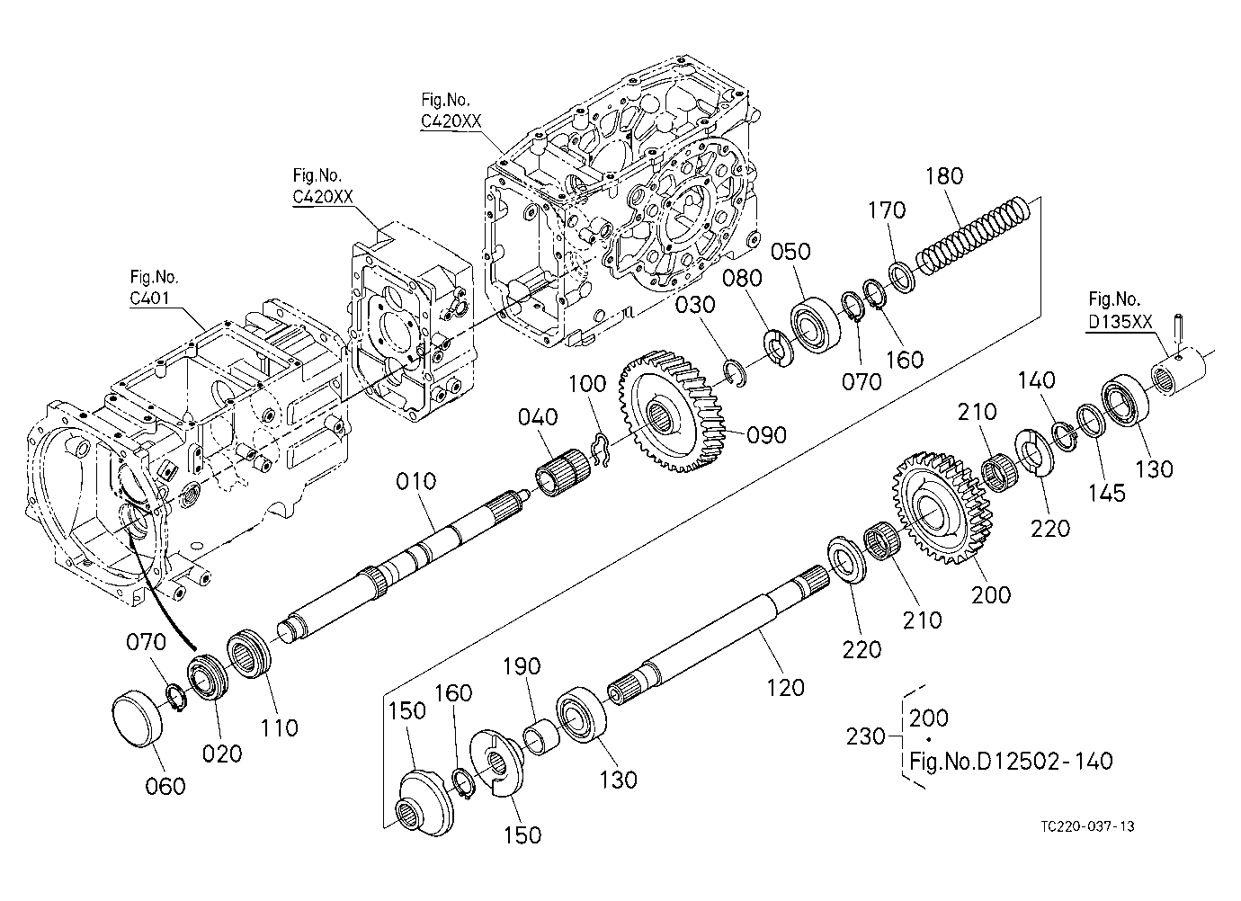 Pto Countershaft [Except Hst Type]