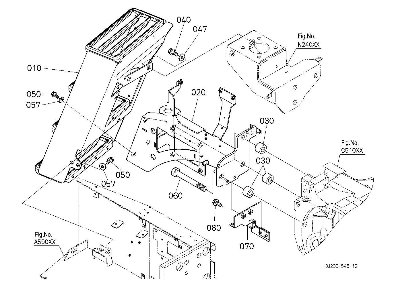 Step Rh [W/O Loader Equipment] [W/O Front Suspensi