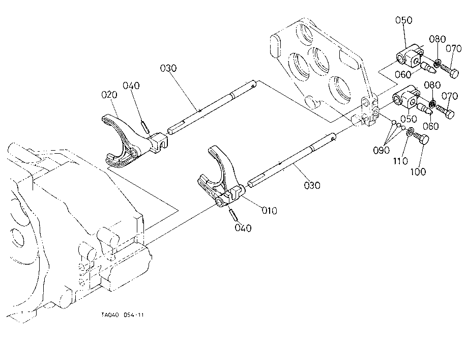 Main Gear Shift Fork [Gst Type]