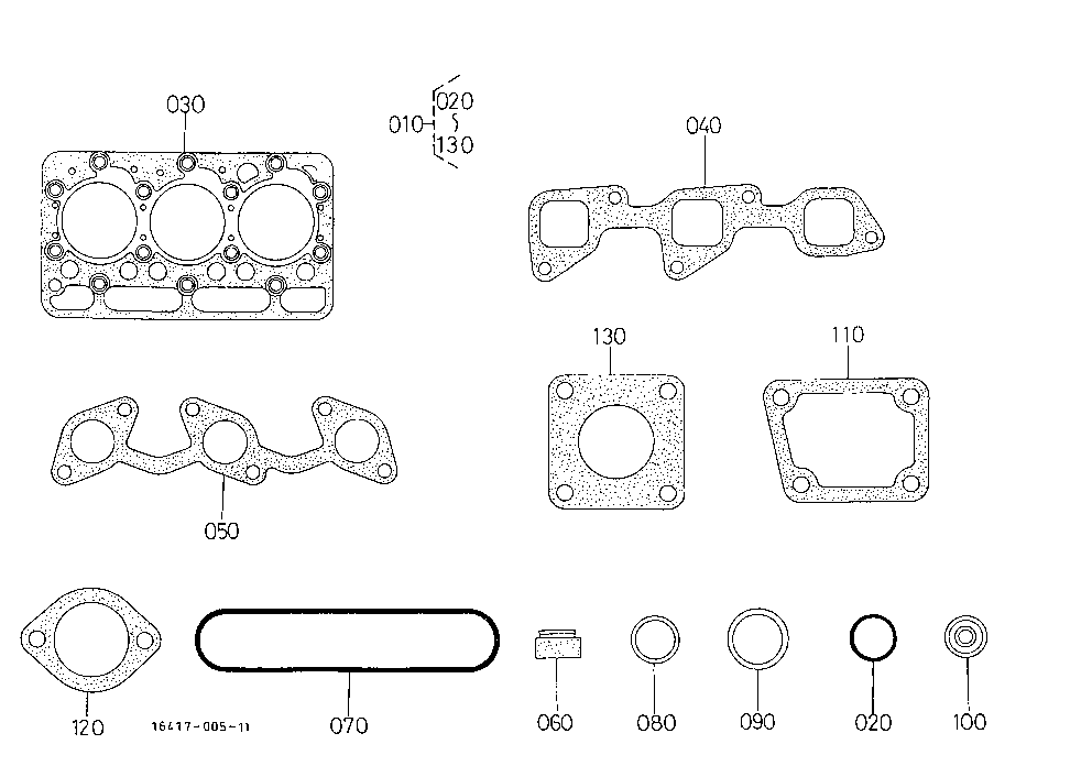 Upper Gasket Kit