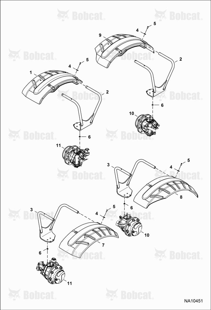 Mudguards (24" Tires)