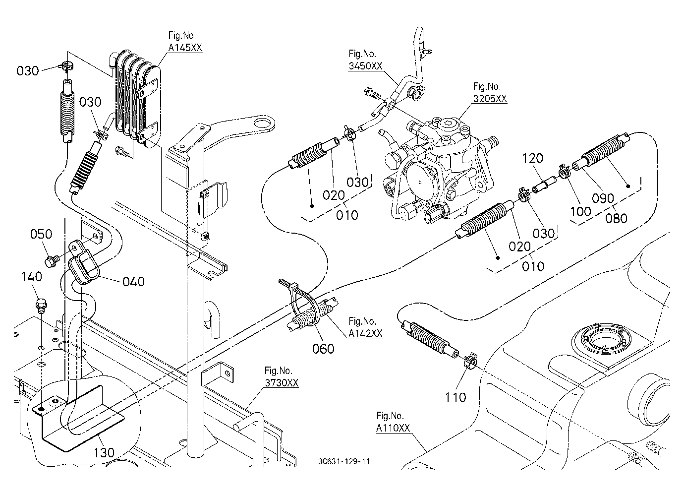 Fuel Pipe (Fuel Cooler)