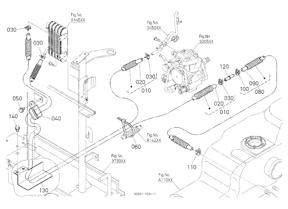 Fuel Pipe (Fuel Cooler)