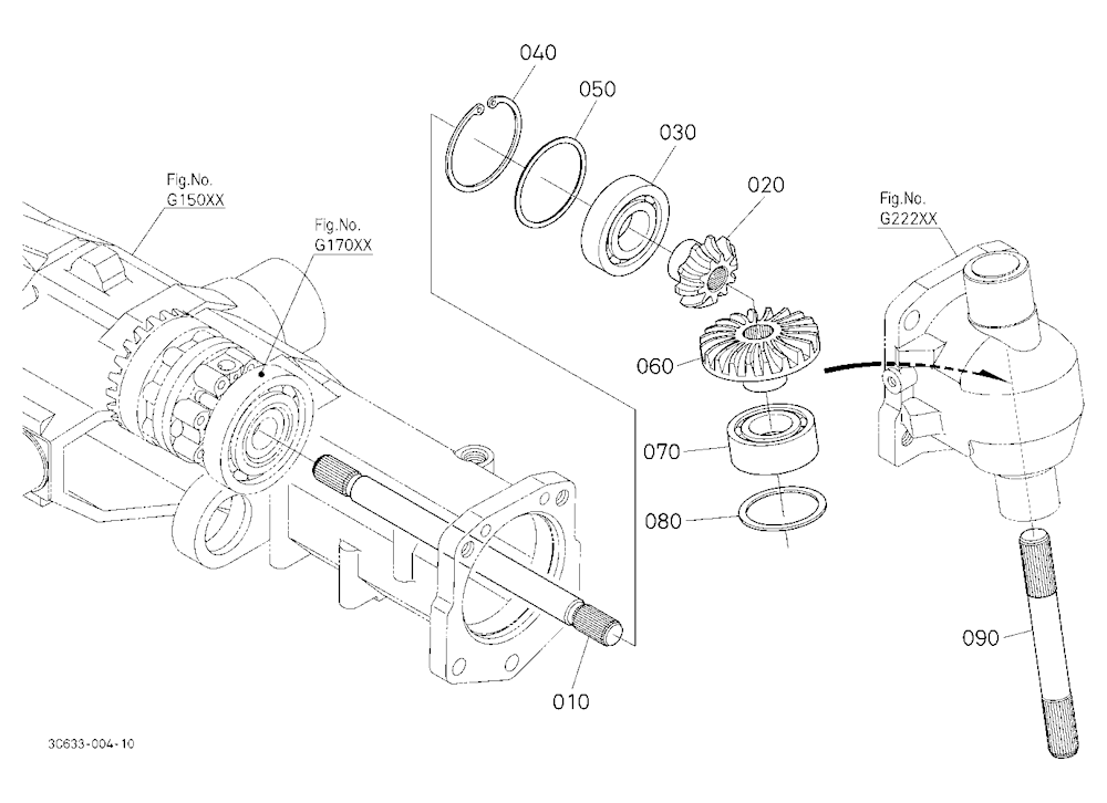 Differential Gear Shaft Lh