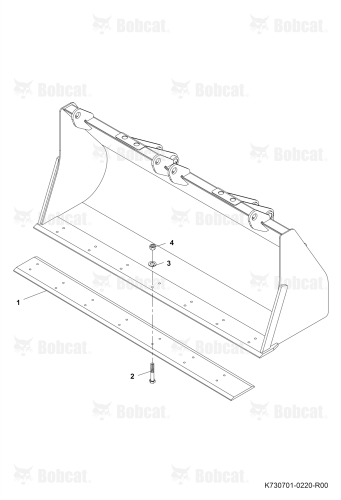 Cutting Edge Bucket Blade