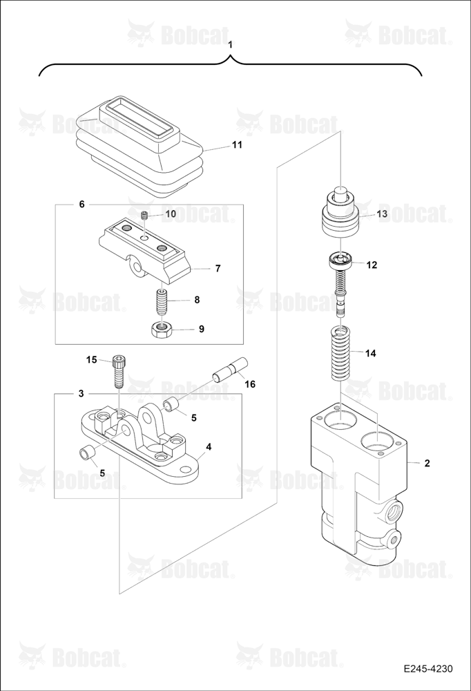 Pedal Valve (Two Way)