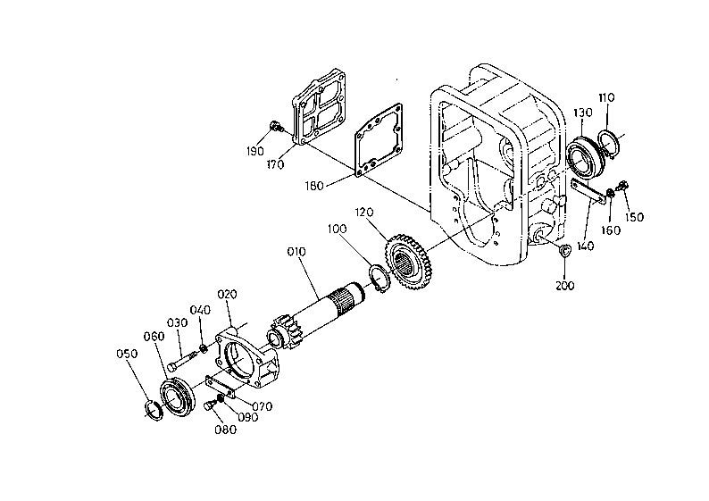 Hi-Lo Gear Shaft