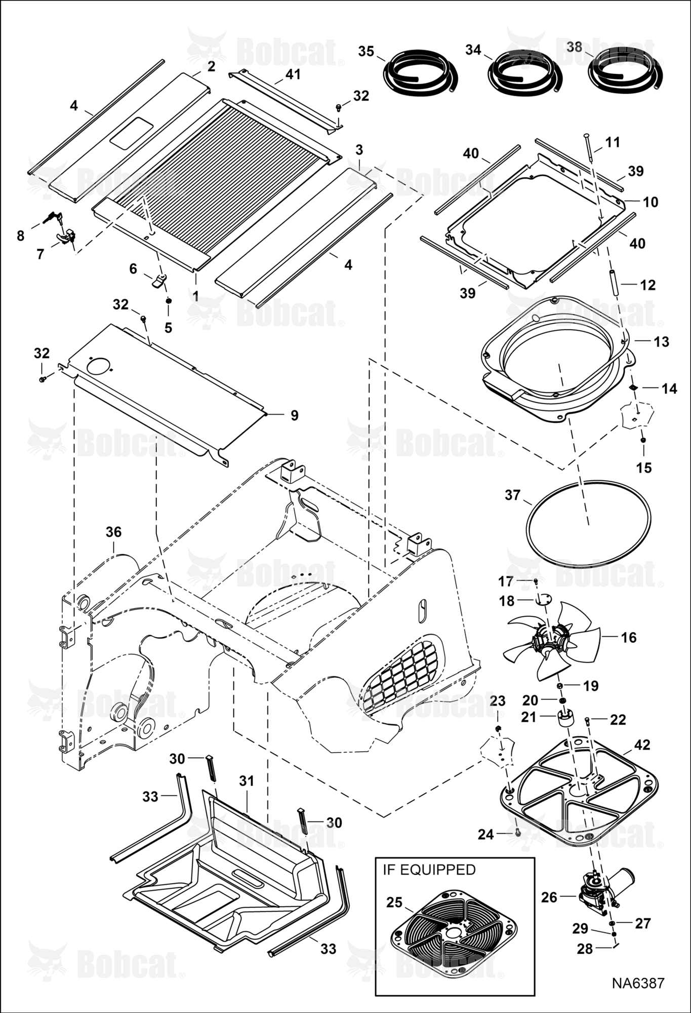 Cooling System  ATF211001 - ATF212073, ATF311001 & Above