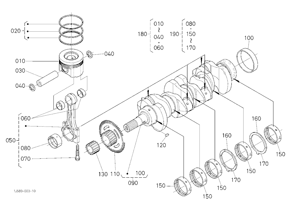 Piston And Crankshaft