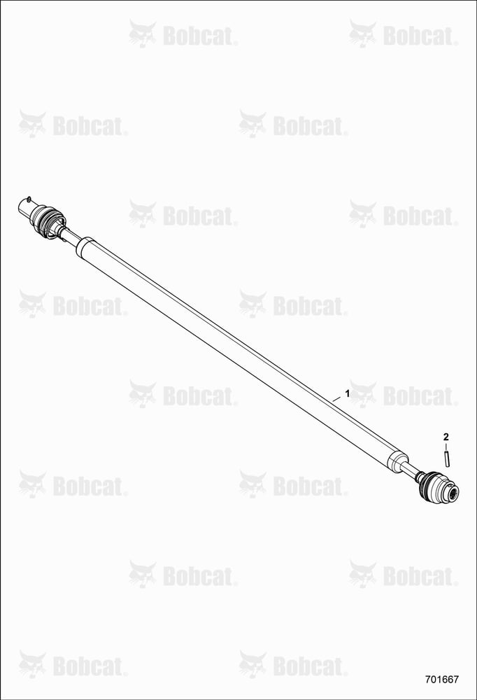 Drive TRAIN, Front Prop Shaft