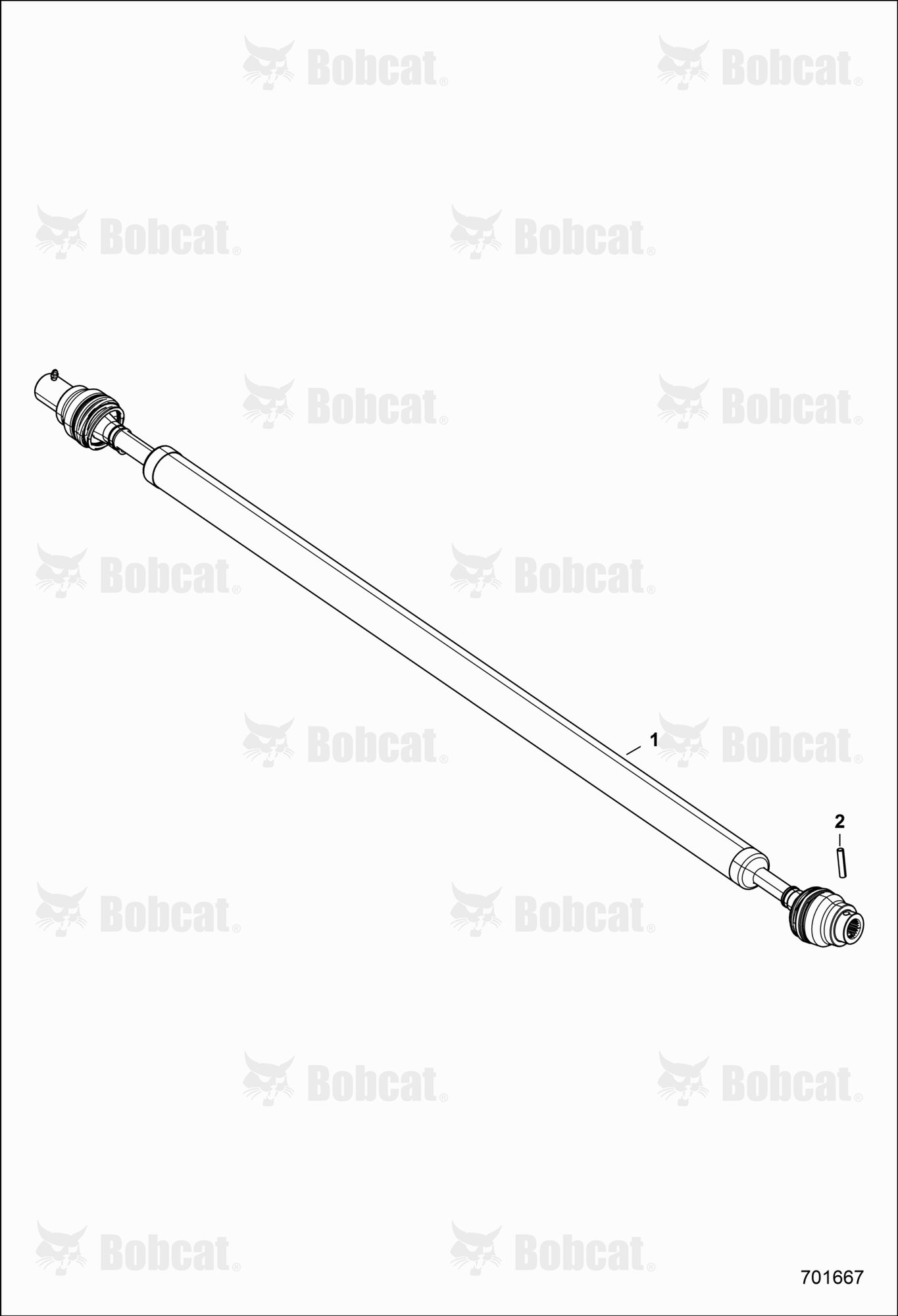 Drive TRAIN, Front Prop Shaft