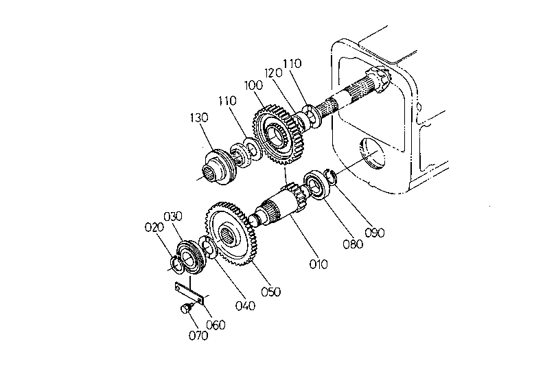 Half Speed Shaft