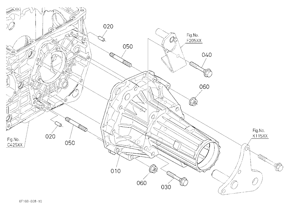 Rear Axle Case (Left)