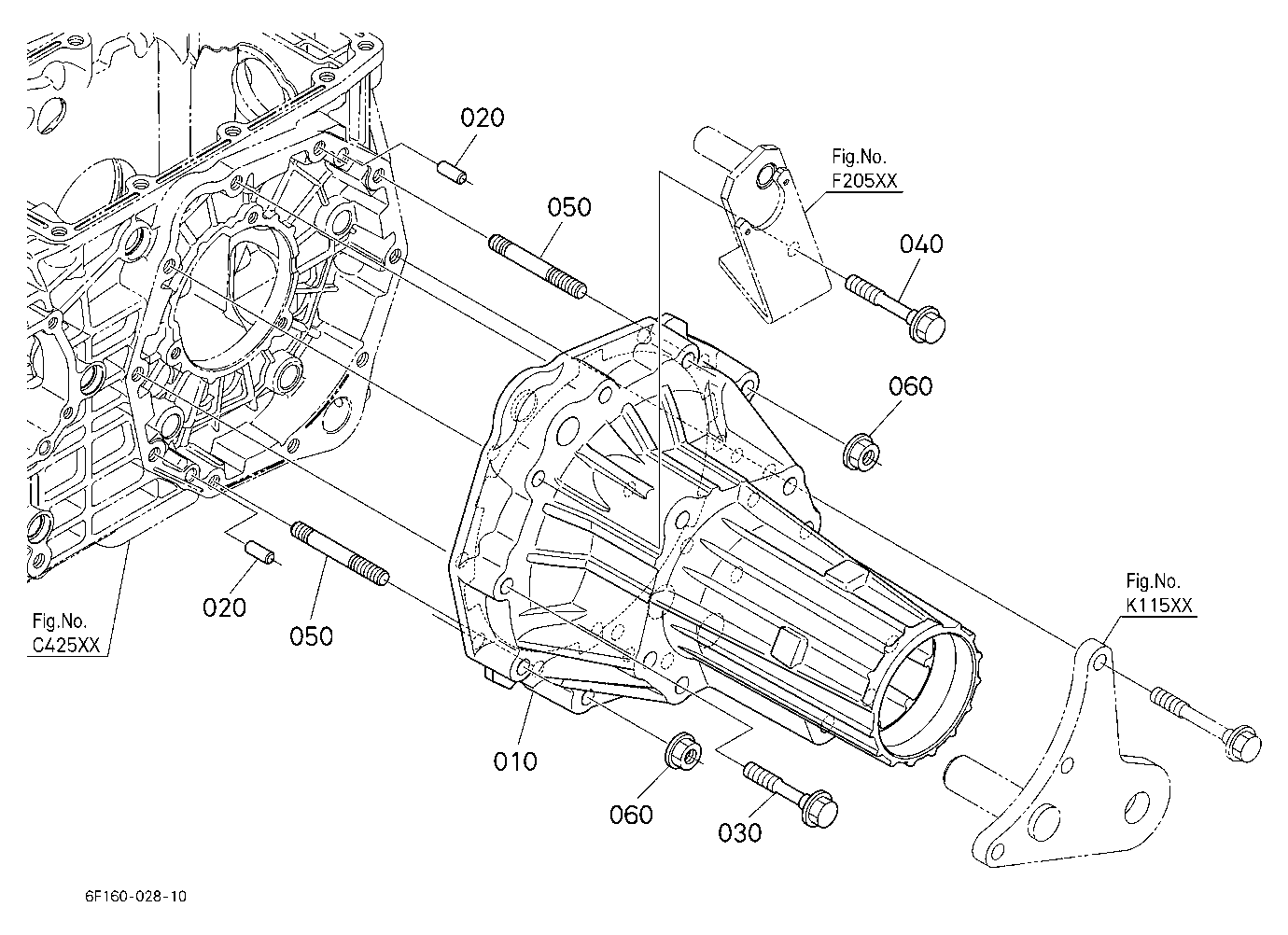 Rear Axle Case (Left)