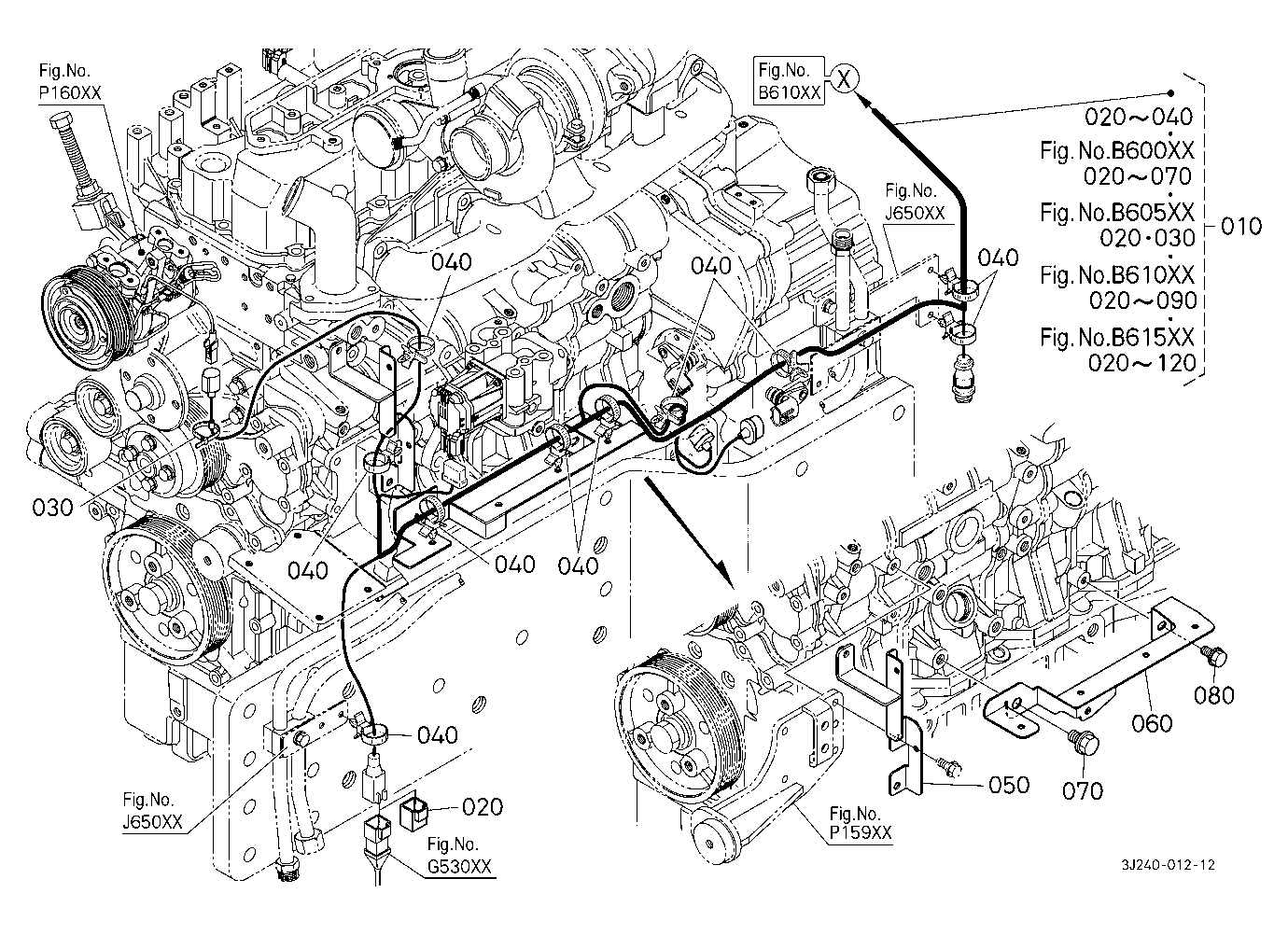 Electrical Wiring (Engine) 5 (Compressor/Flywheel)