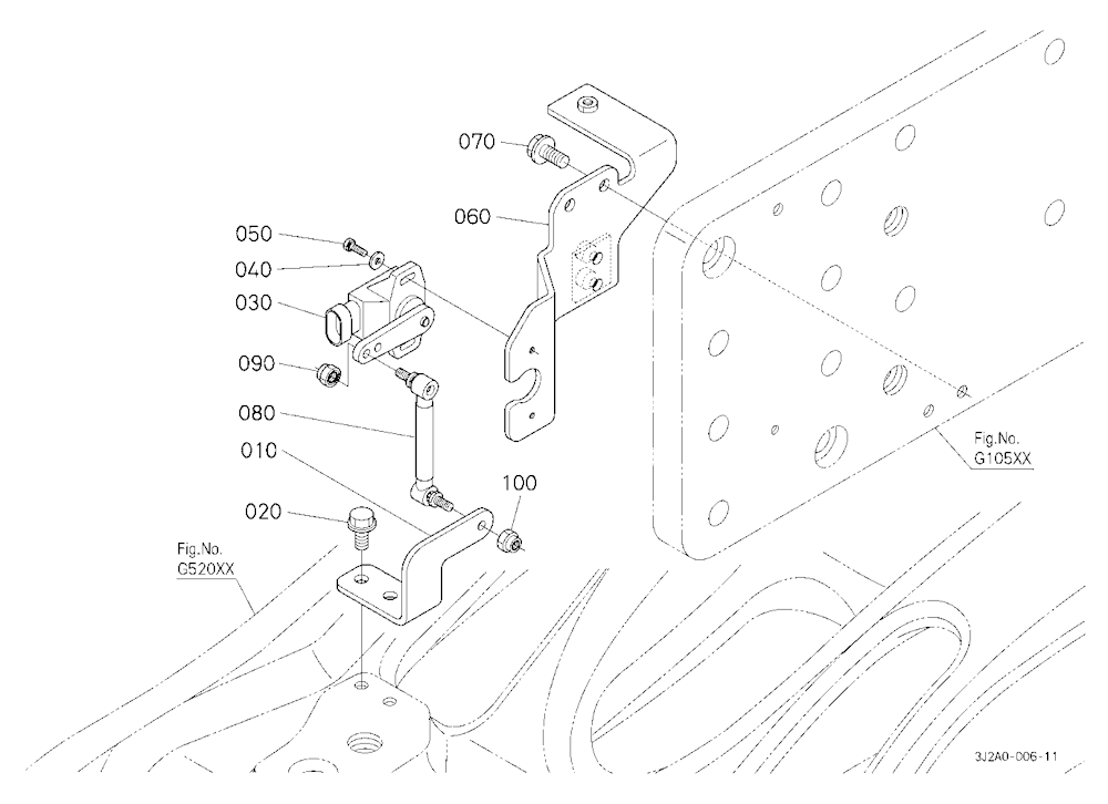 Sensor (Front Suspension Rocker Arm)