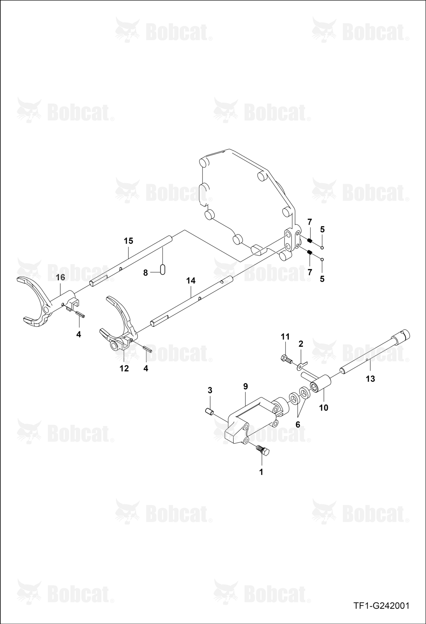 Main Shift Fork Group