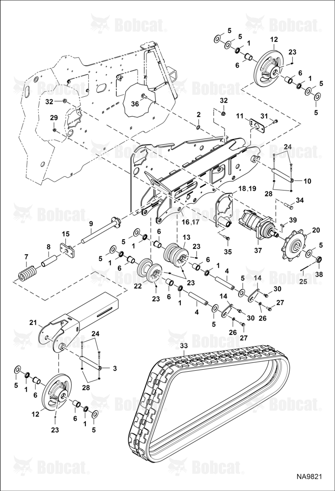 Drive Train (Narrow Track 180)