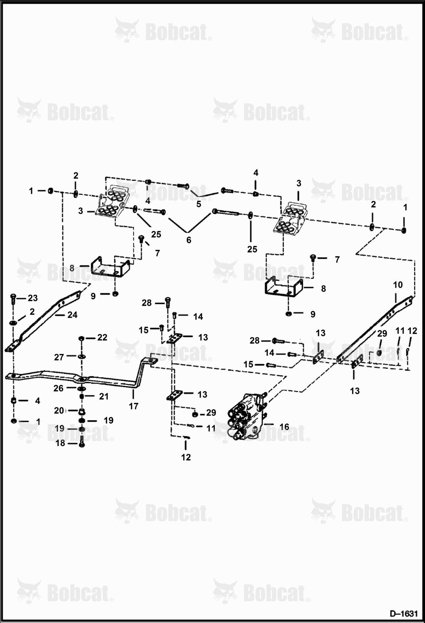 Control Pedals  511113001 & Above