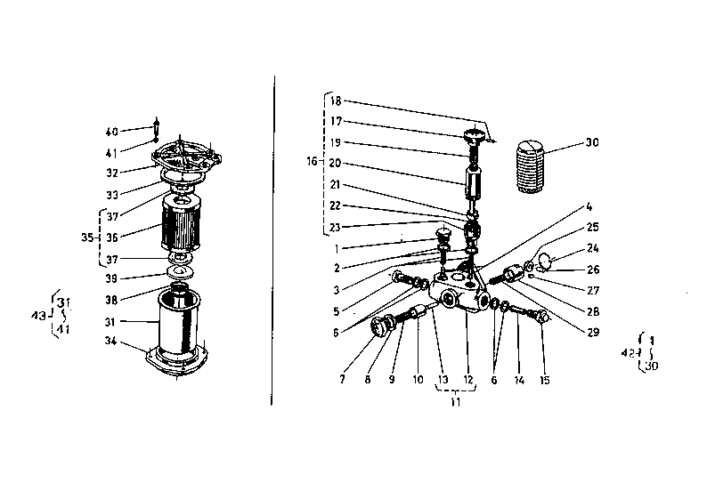 Feed Pump And Fuel Filter