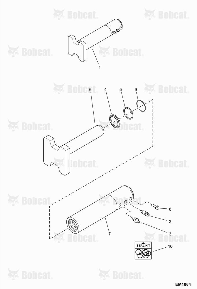 Track Tension Cylinder