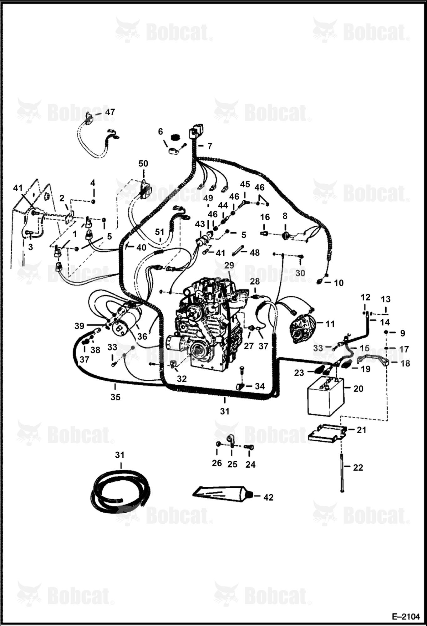 Engine Electrical Circuitry