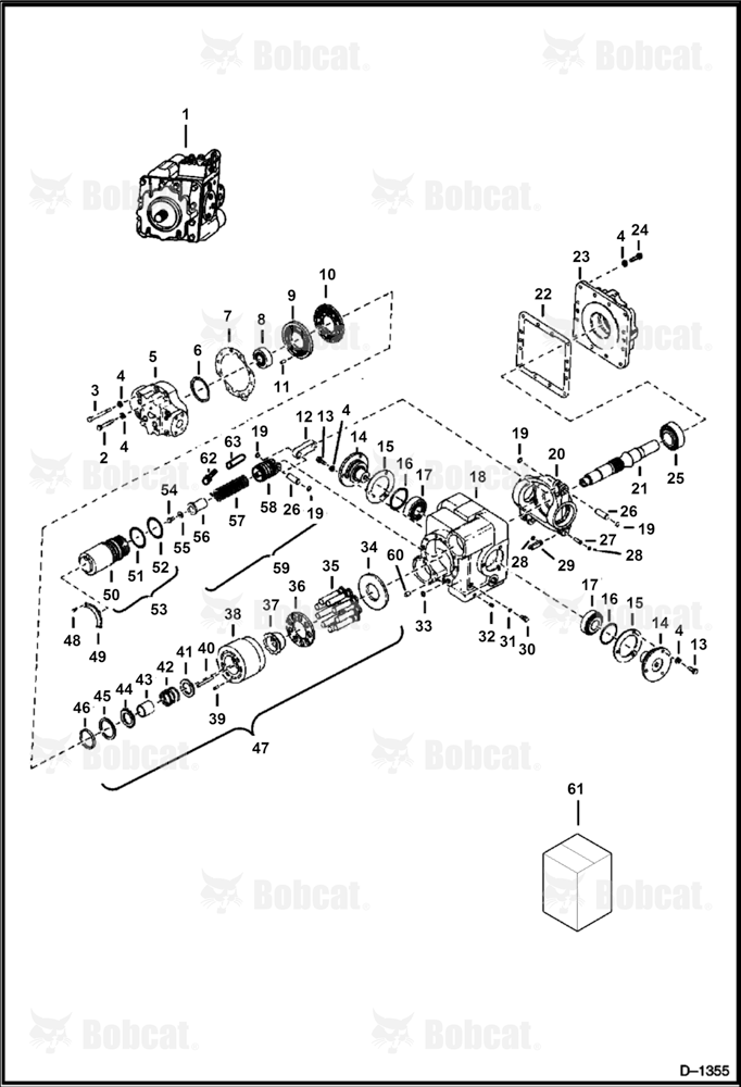 Hydrostatic Pump (Model 22-2073)