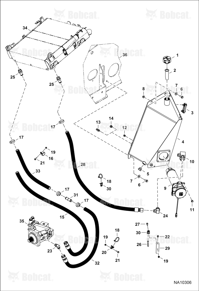 Hydrostatic Circuitry (Tank & Filter)