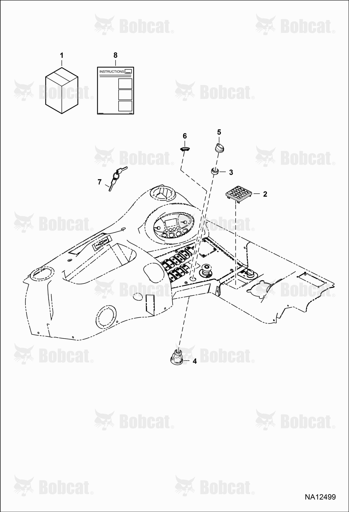 Keypad Starting System Kit